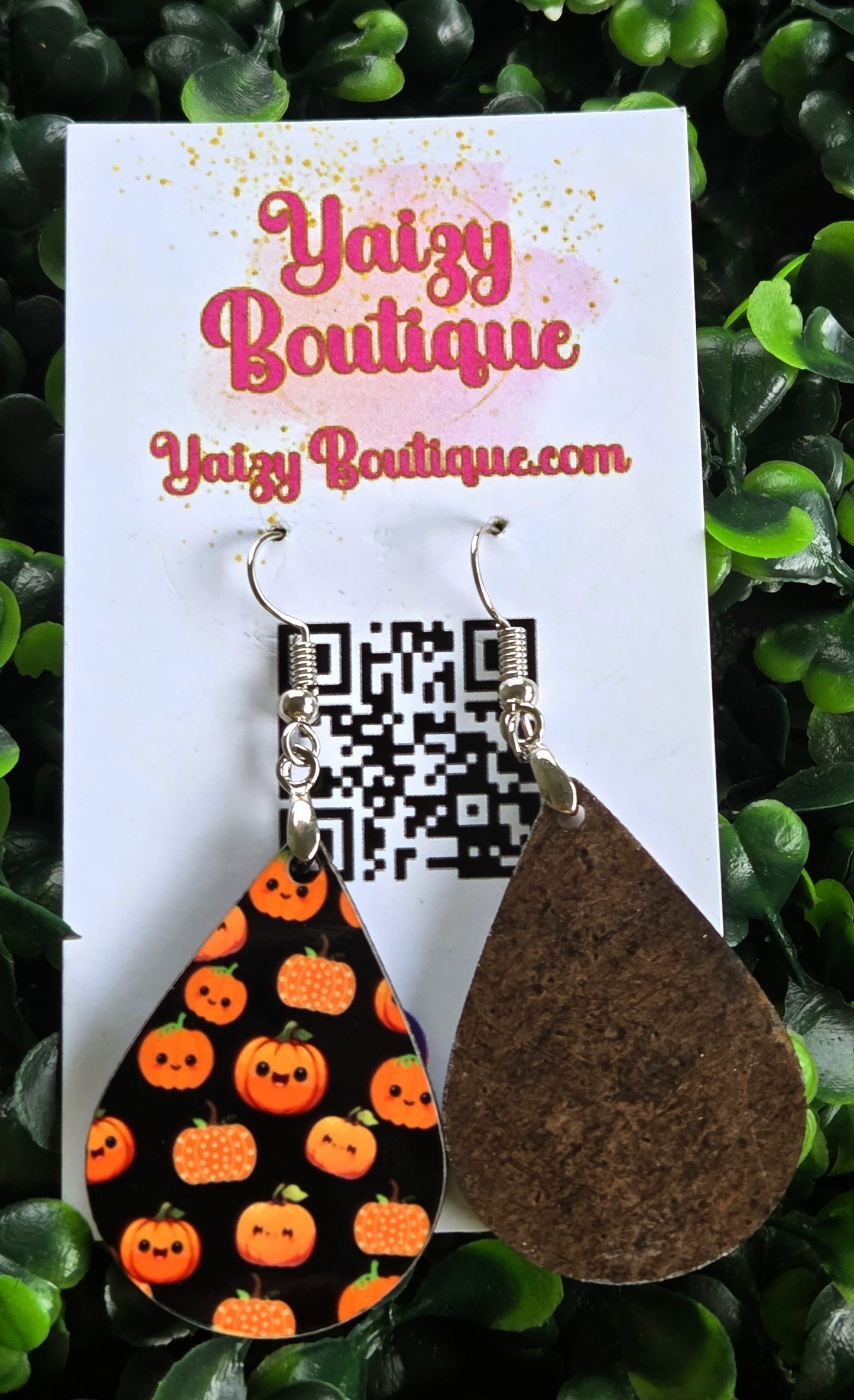 Kawaii Pumpkin Halloween Earrings – Handmade Cute Fall Jewelry Yaizy Boutique