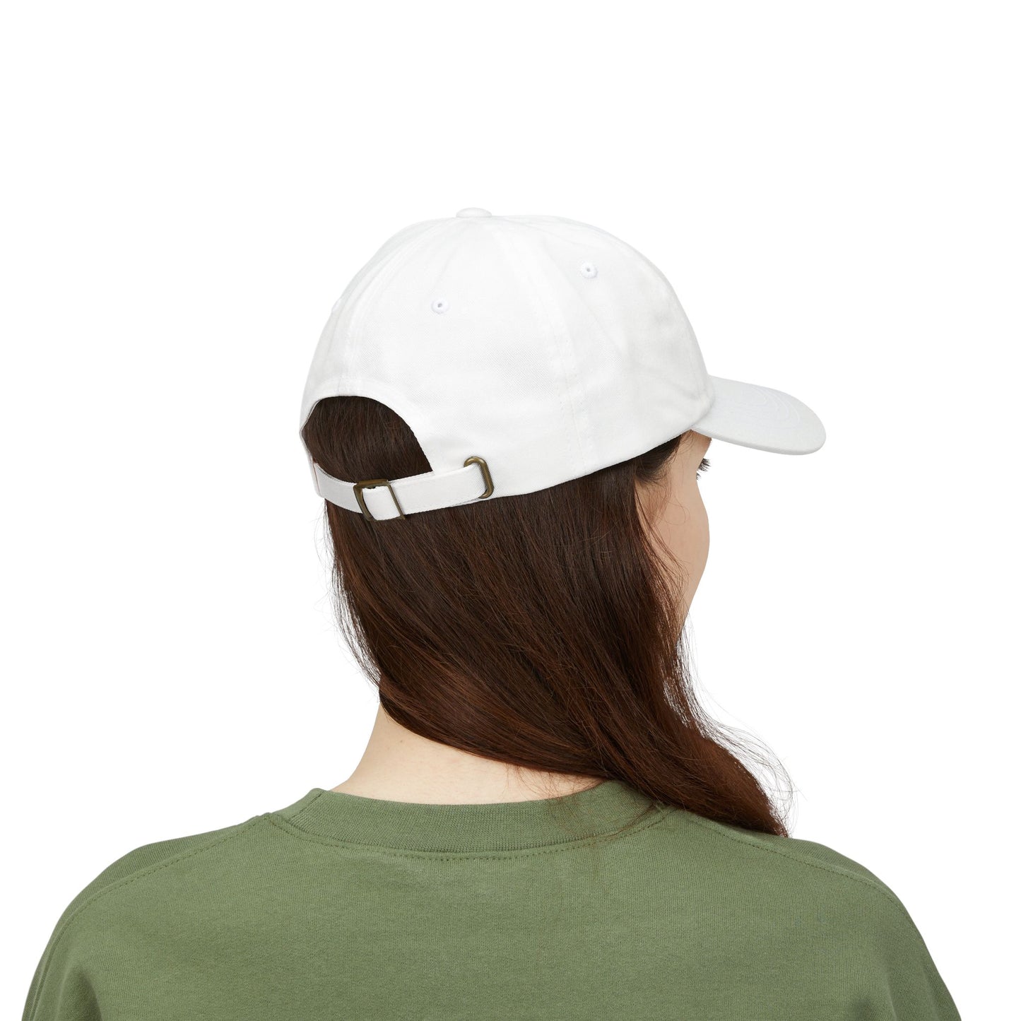 Floral Bull Skull Embroidered Dad Hat | Western Desert Boho Baseball Cap Printify