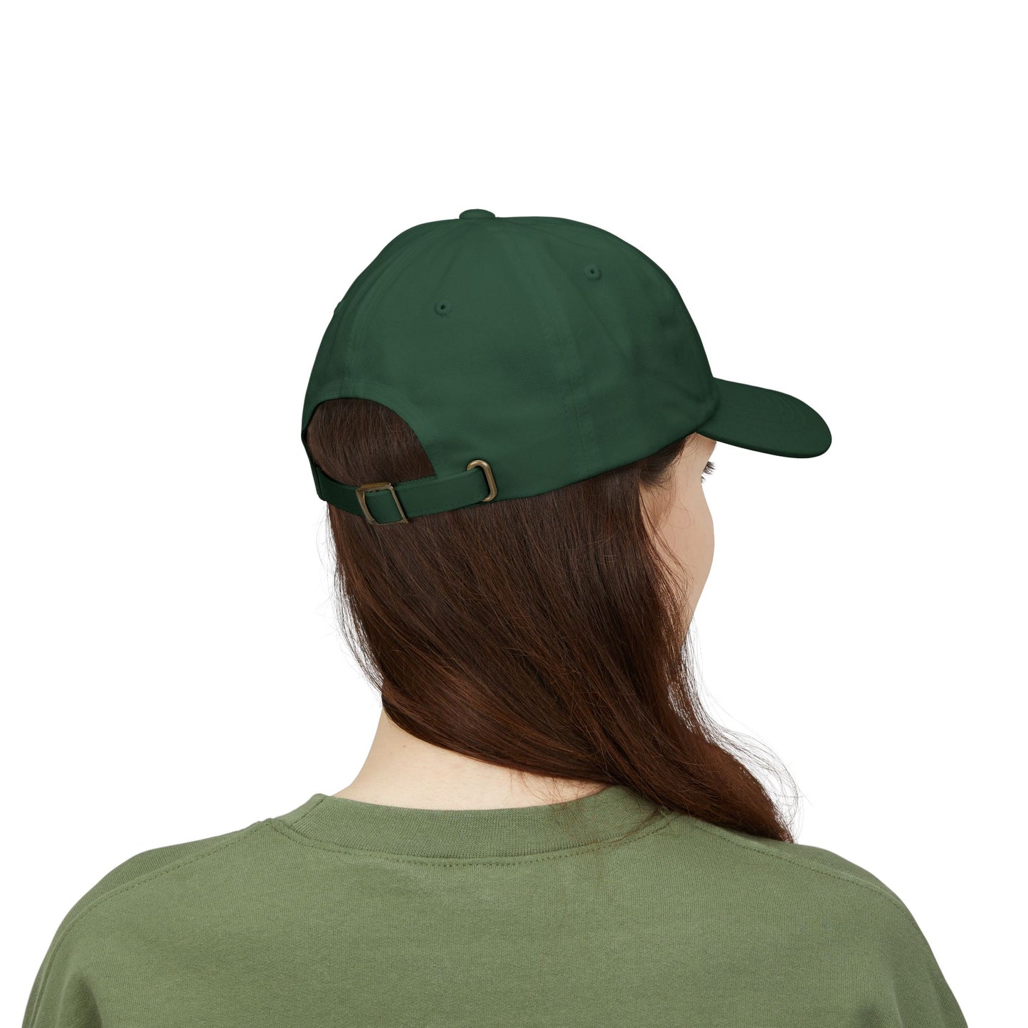 Floral Bull Skull Embroidered Dad Hat | Western Desert Boho Baseball Cap Printify