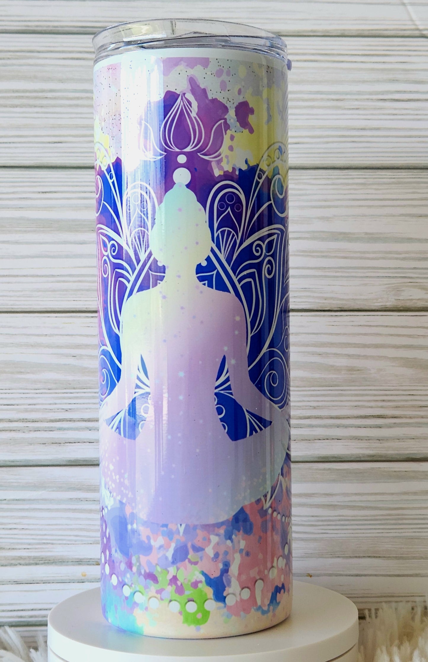 Namaste Meditation Tumbler - Yaizy Boutique