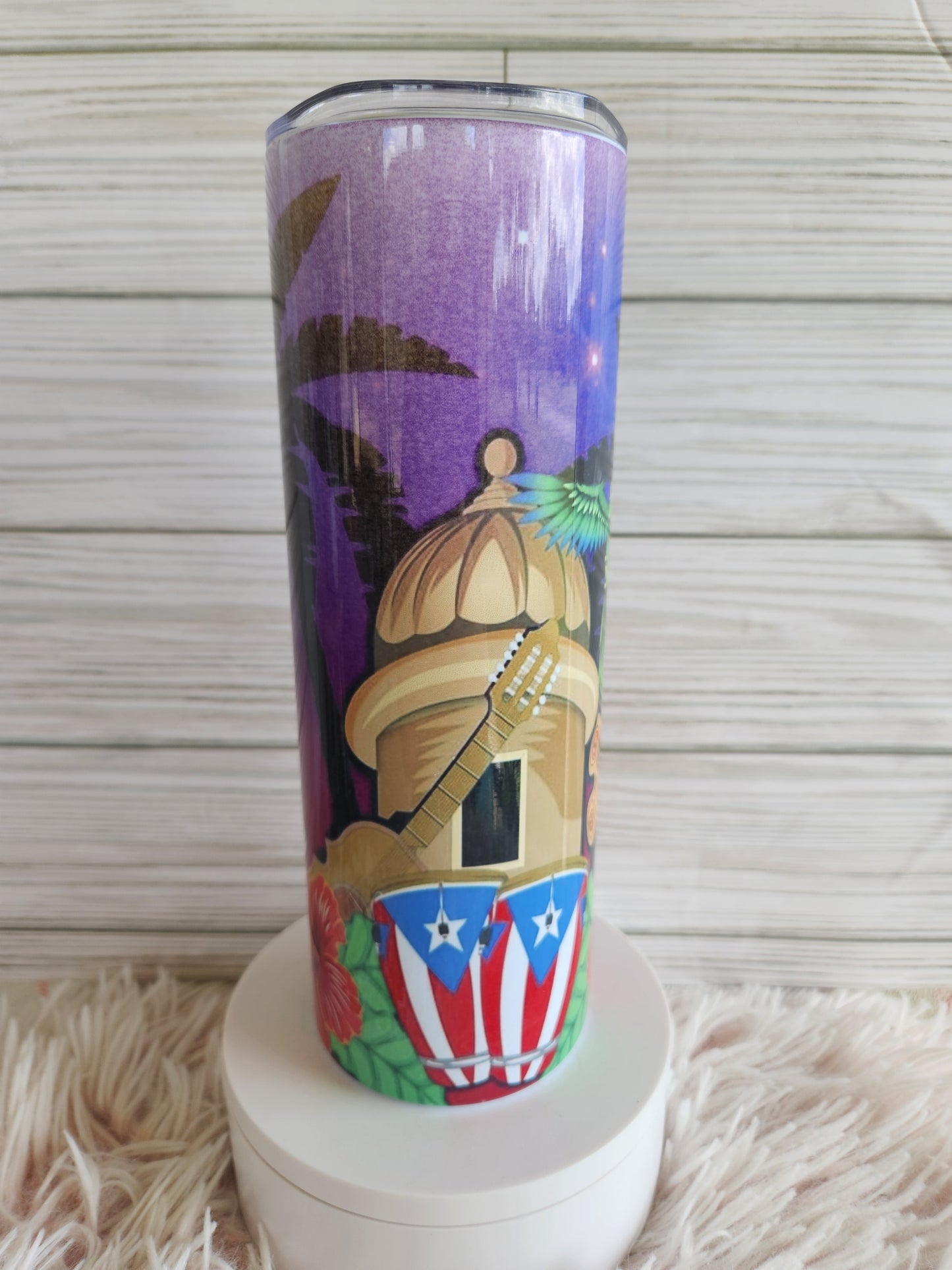 Puerto Rico Morro Culture 20z Tumbler