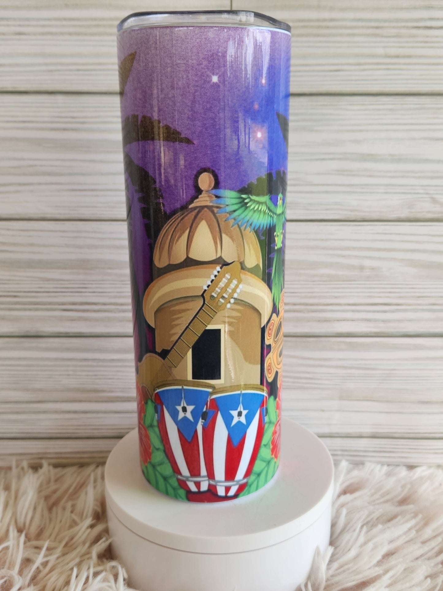 Puerto Rico Morro Culture 20z Tumbler