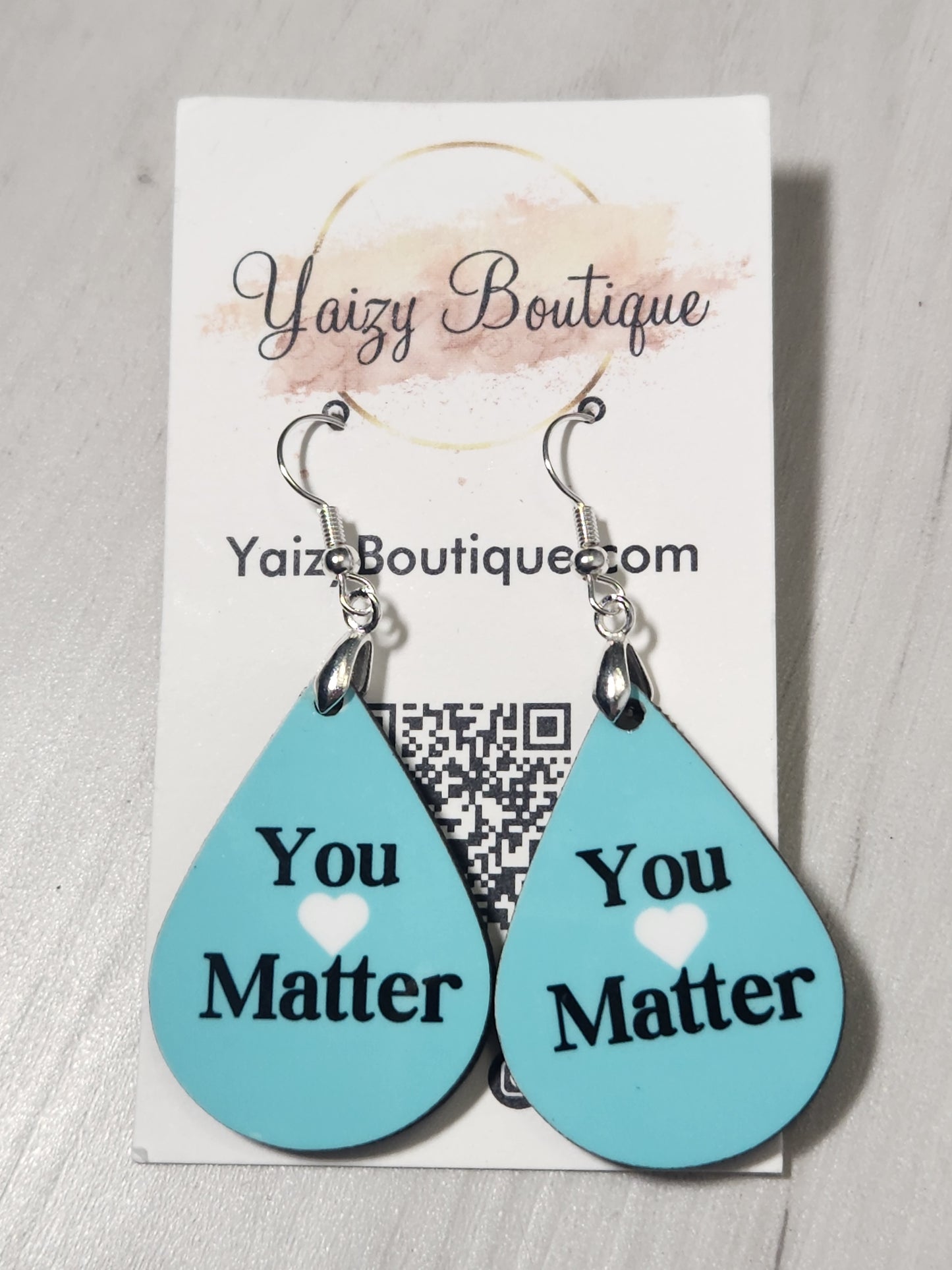 You Matter Handmade Earrings