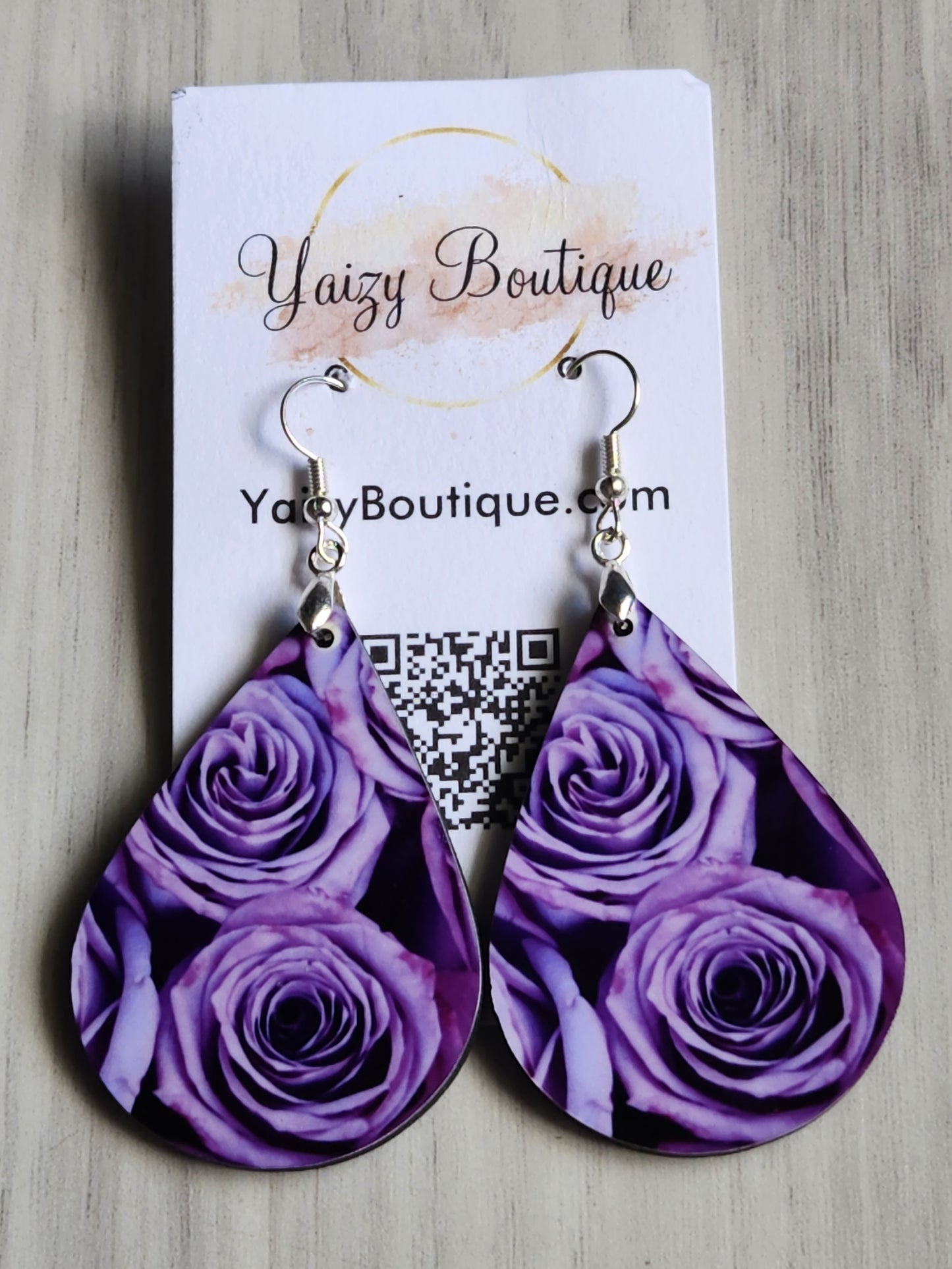 Roses Handmade Earrings