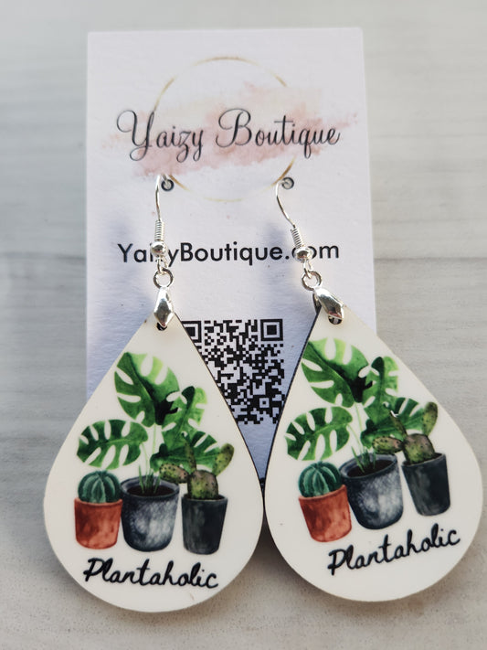 Plantaholic Handmade Earrings