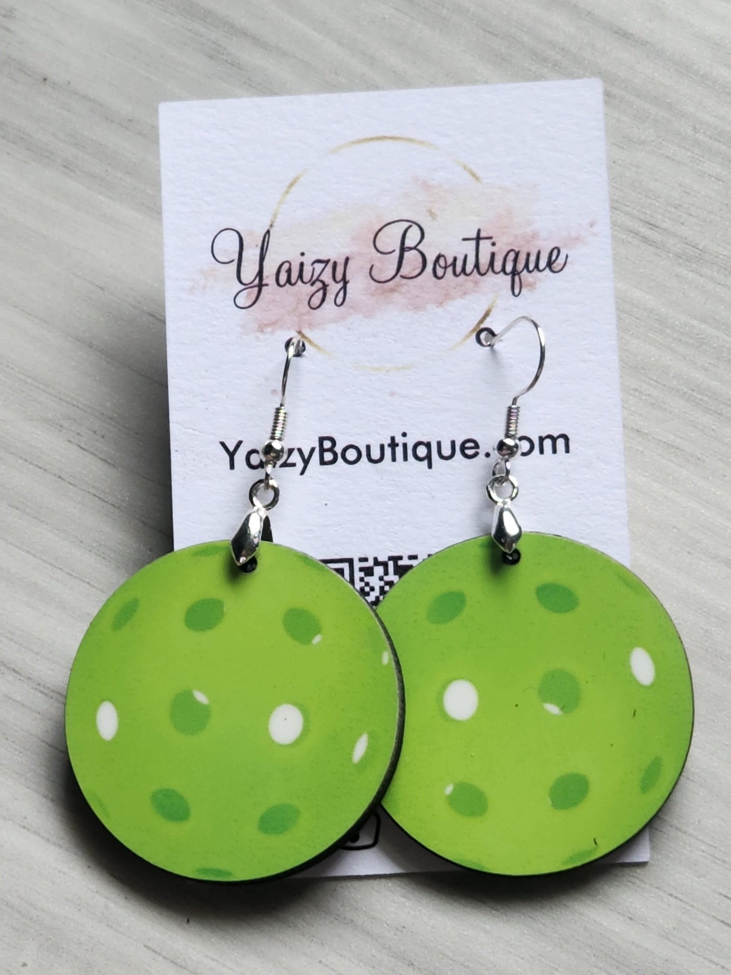 PickleBall Handmade Earrings