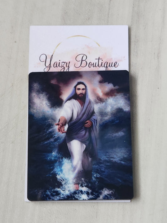 Jésus se concentre sur moi, pas sur l'aimant de la tempête