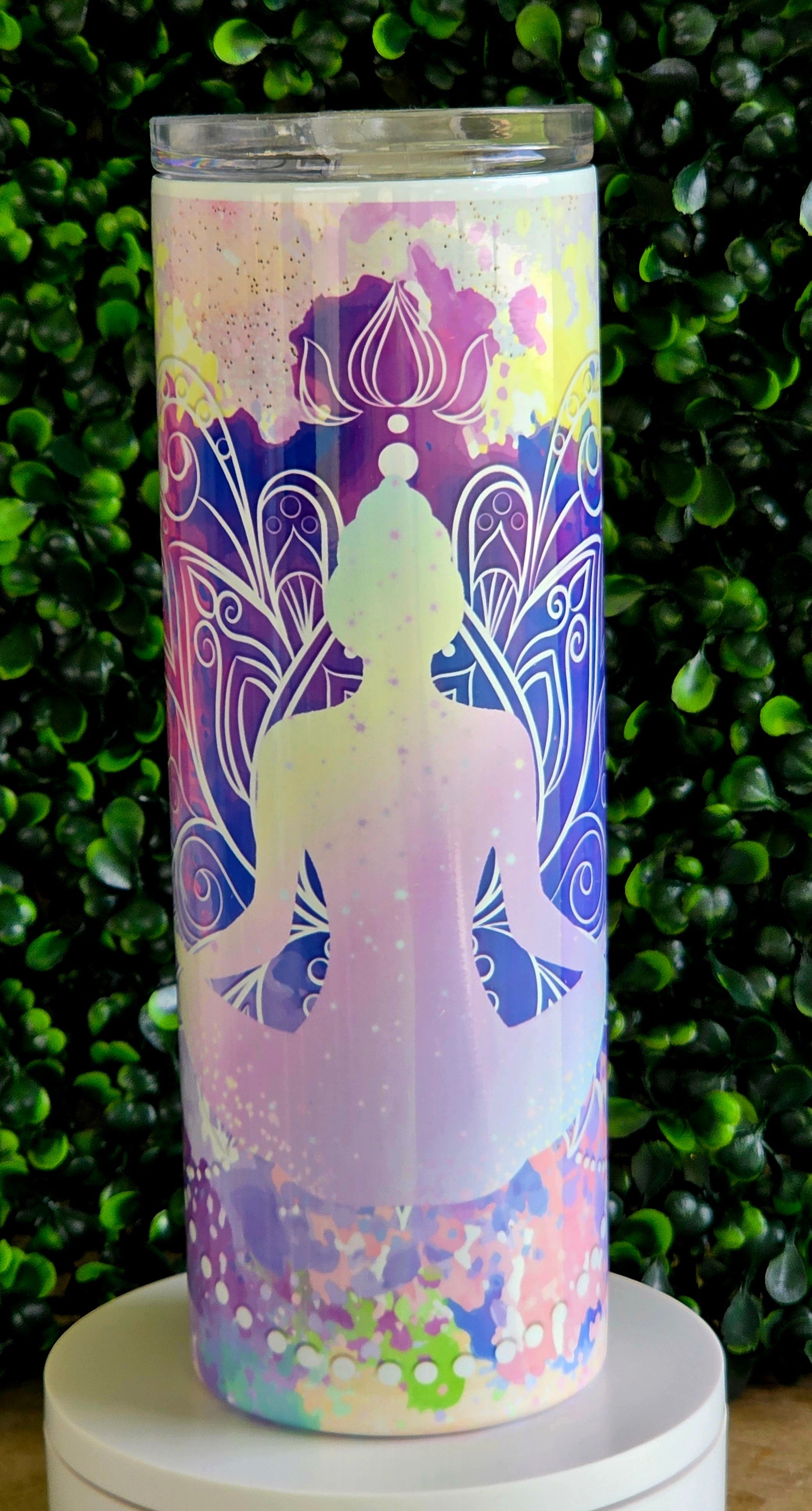 20oz Stainless Steel Yoga Meditation Tumbler – Clearance Sale Yaizy Boutique