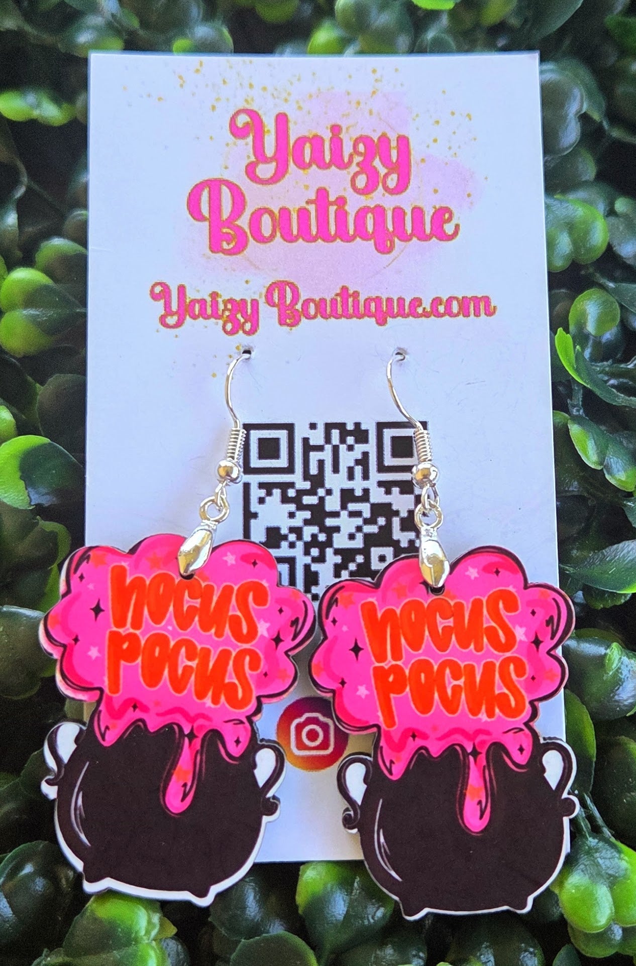 Hocus Pocus Cauldron Earrings – Handmade Spooky Cute Halloween Jewelry Yaizy Boutique