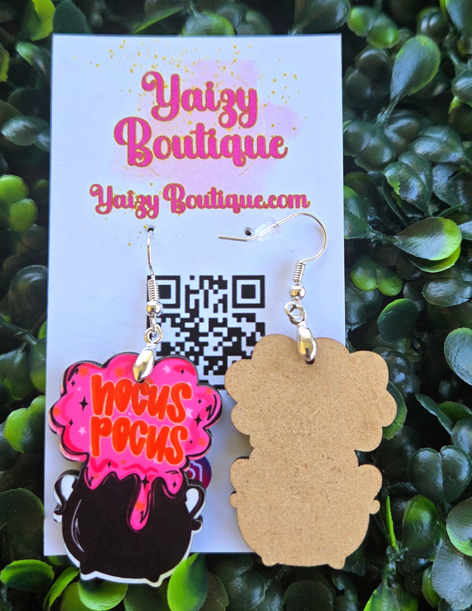Hocus Pocus Cauldron Earrings – Handmade Spooky Cute Halloween Jewelry Yaizy Boutique