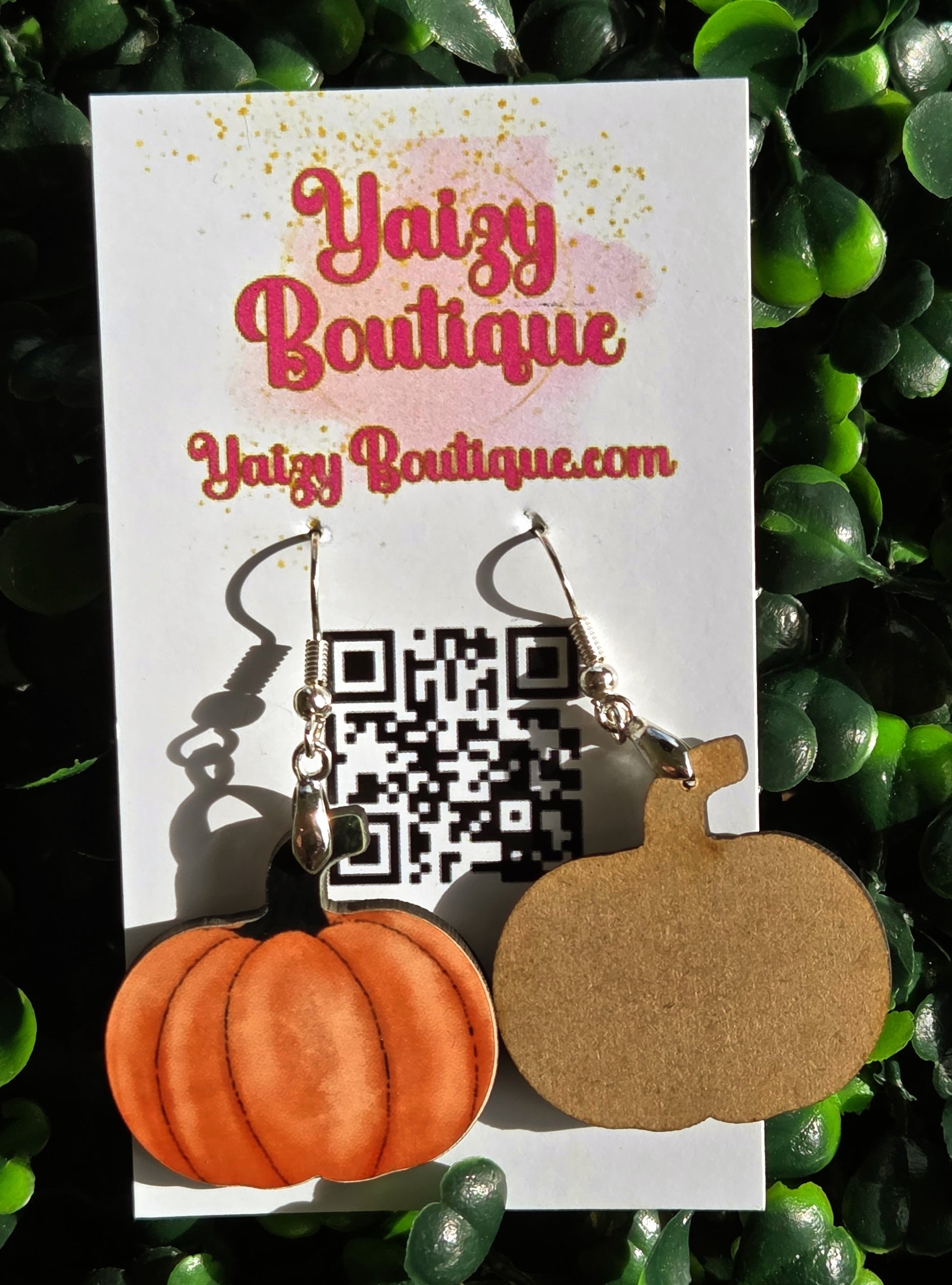 Pumpkin Earrings – Handmade Fall & Halloween Jewelry Yaizy Boutique