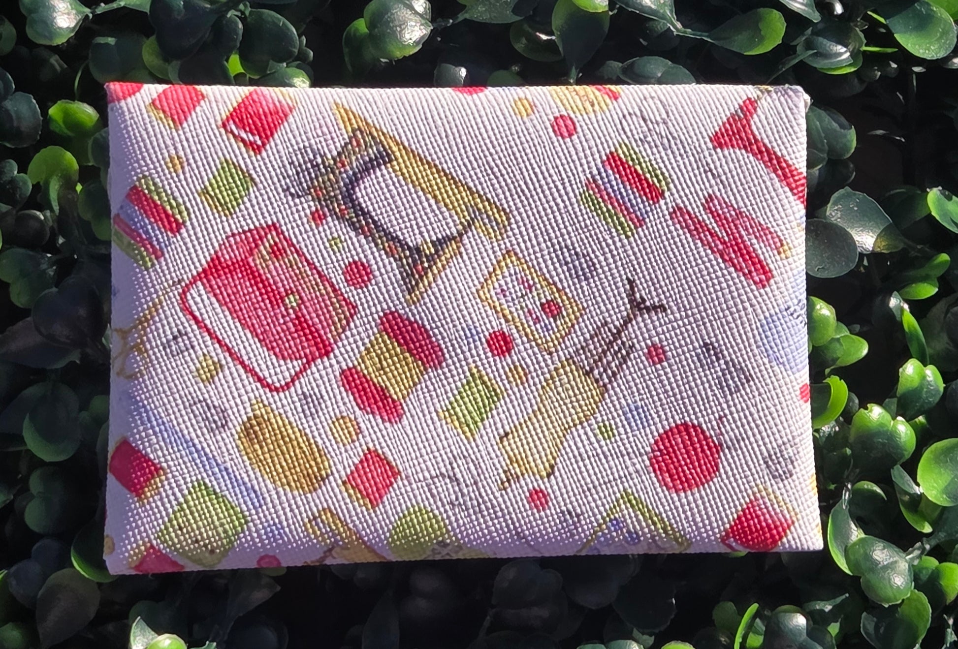 Handmade Seamstress Mini Wallet – Faux Leather Business Card Holder & Coin Purse | Yaizy Boutique Yaizy Boutique