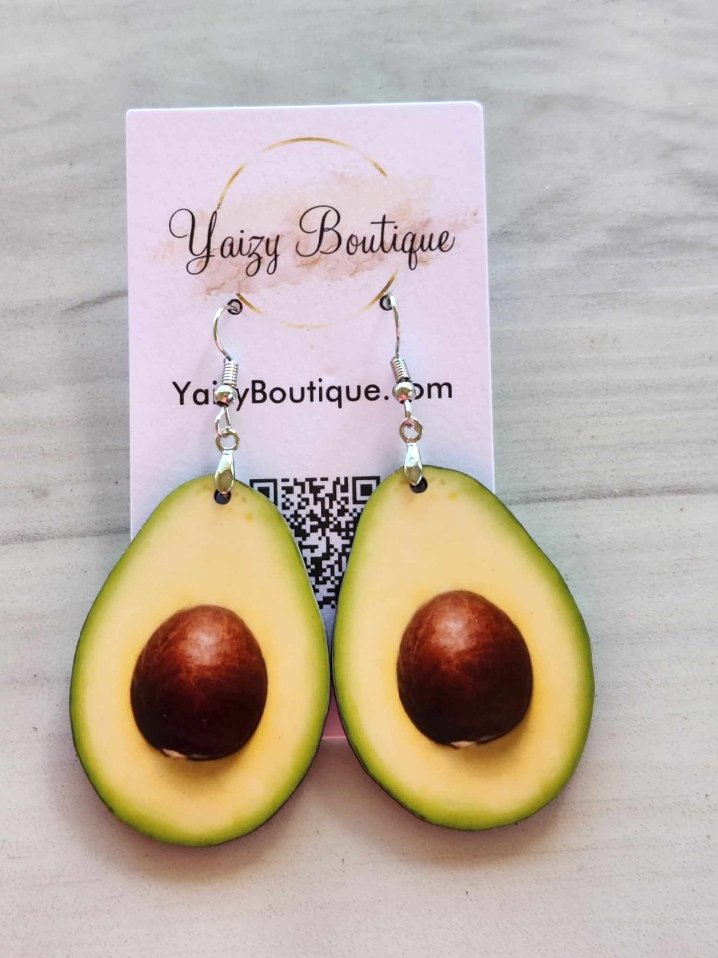 Avocado Handmade Earrings - Yaizy Boutique