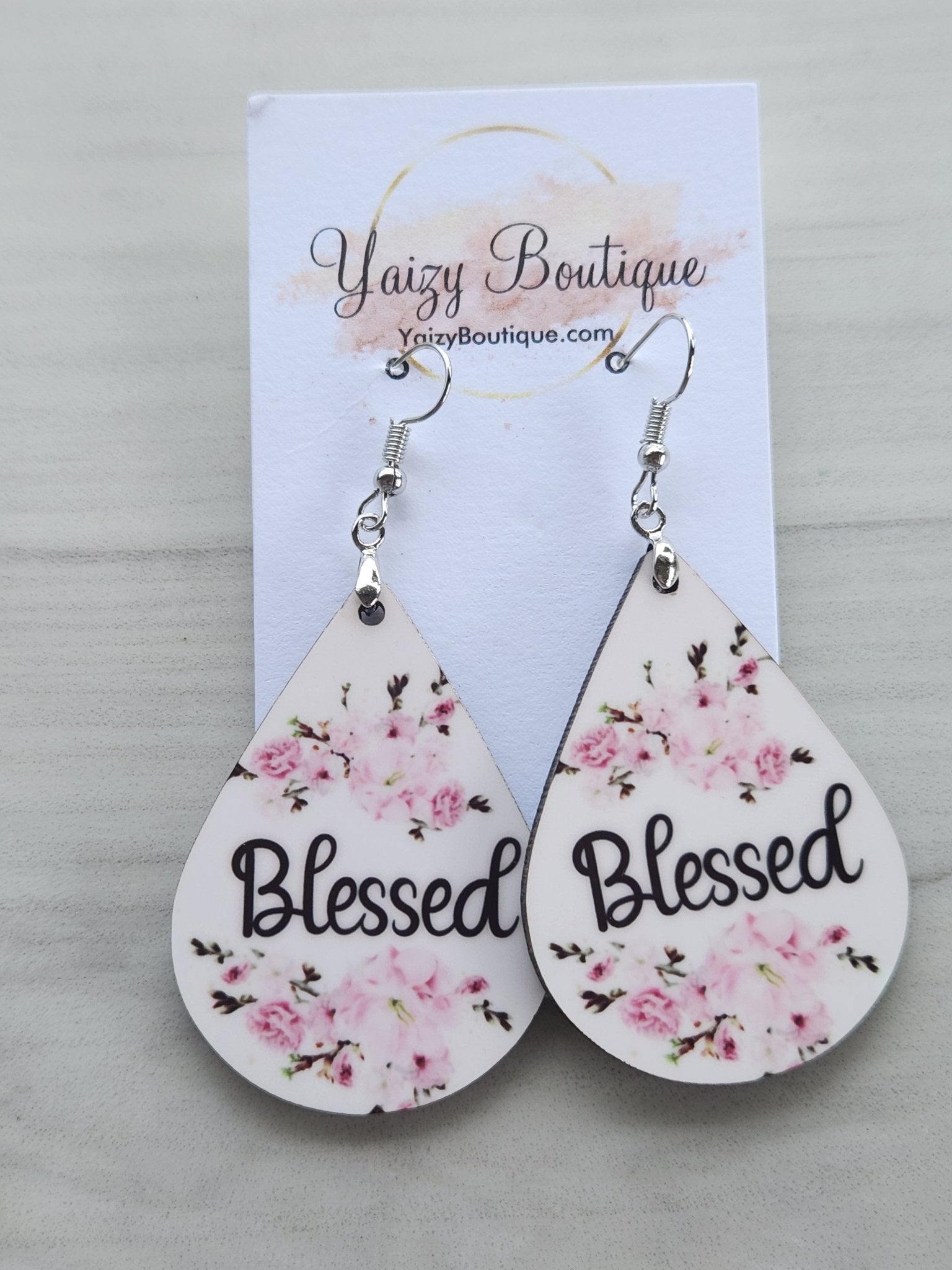 Blesssed handmade Earrings - Yaizy Boutique