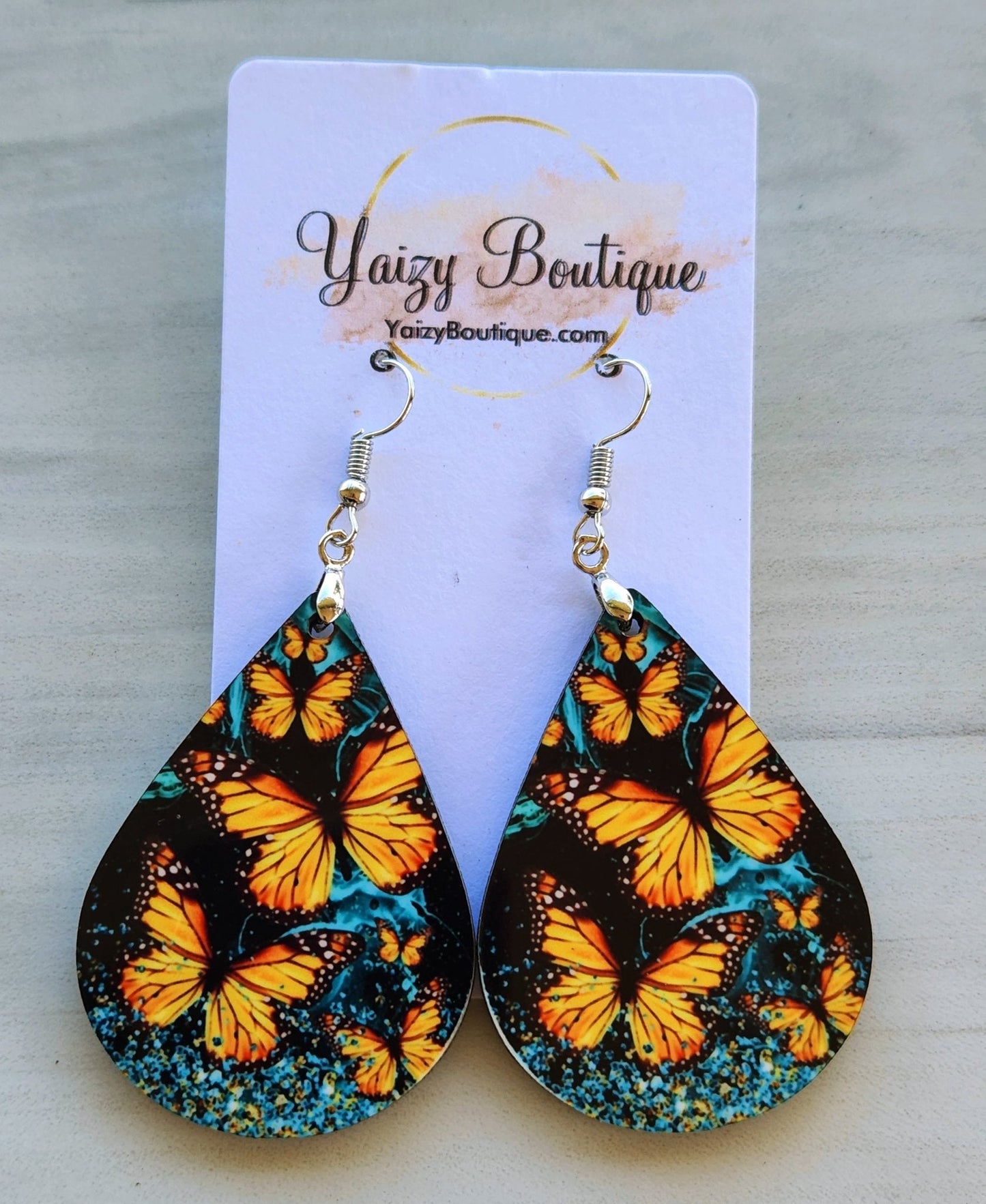 Butterfly Handmade Earrings - Yaizy Boutique