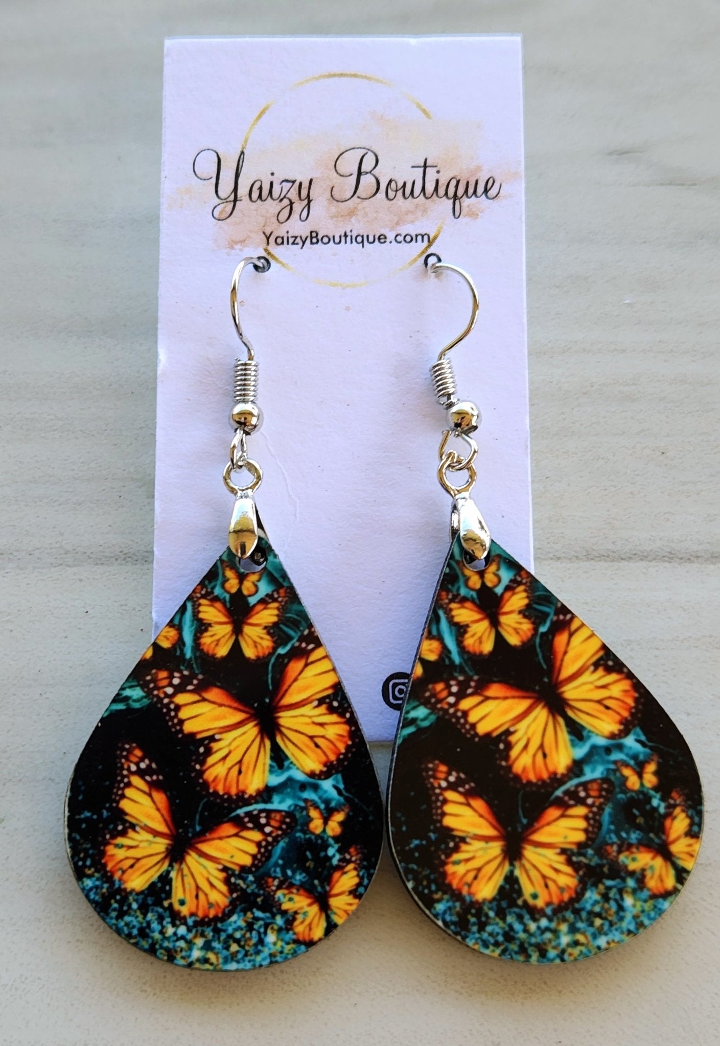 Butterfly Handmade Earrings - Yaizy Boutique