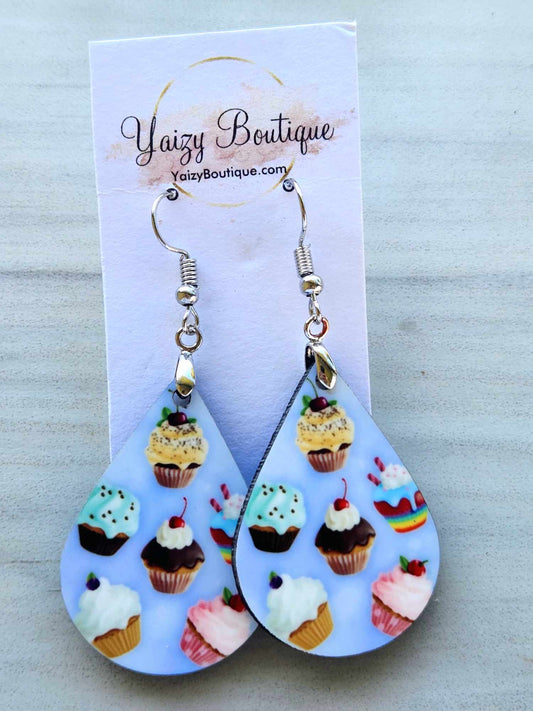 Cupcakes Earrings - Yaizy Boutique