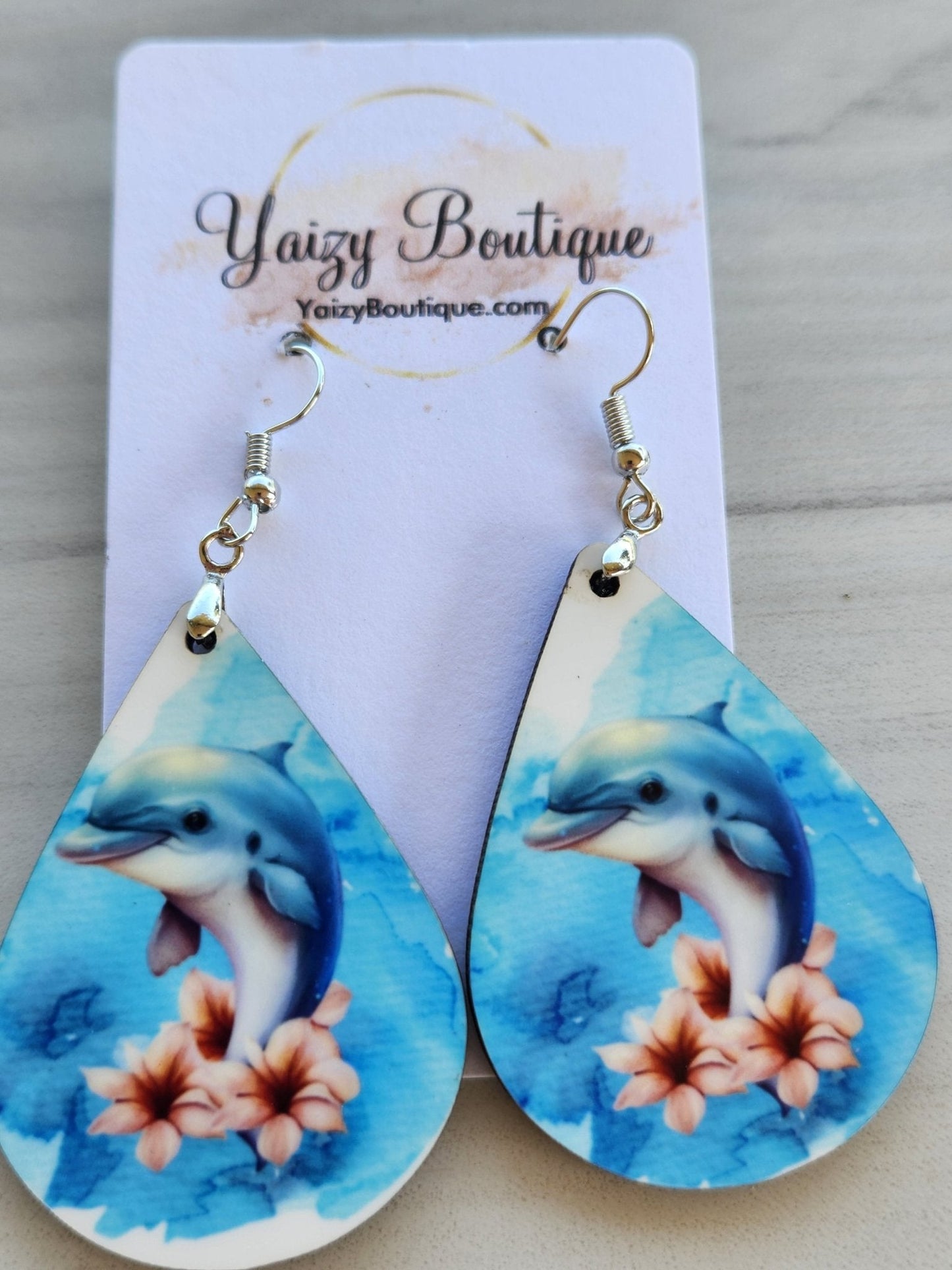 Dolphin Handmade Earrings - Yaizy Boutique