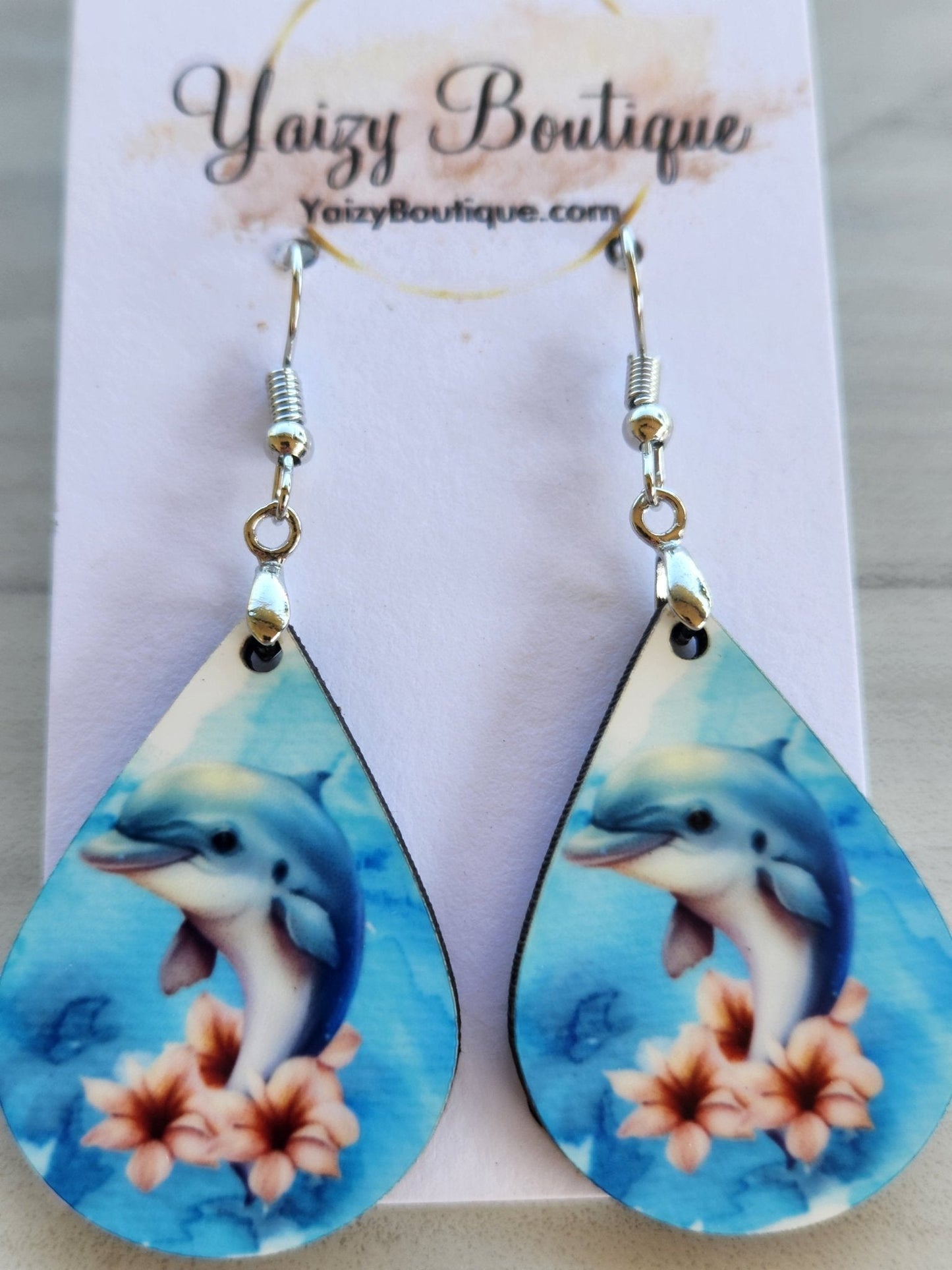 Dolphin Handmade Earrings - Yaizy Boutique