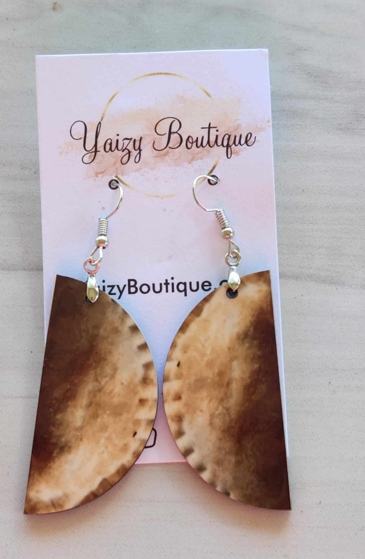 Empanada Earrings - Yaizy Boutique