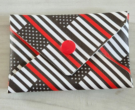 Fire Service Flag Mini Wallet - Yaizy Boutique