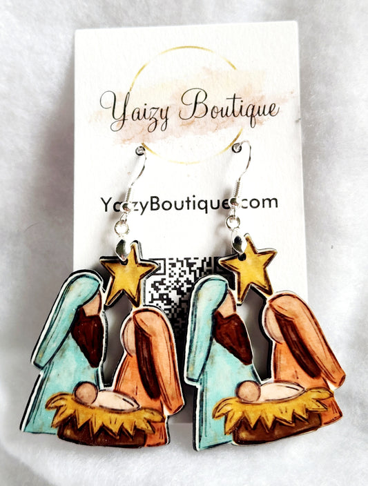 Nativity Handmade Earrings