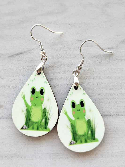 Frog Earrings - Yaizy Boutique