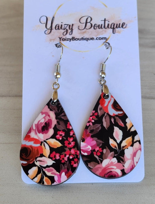 Garden of Roses Earrings - Yaizy Boutique