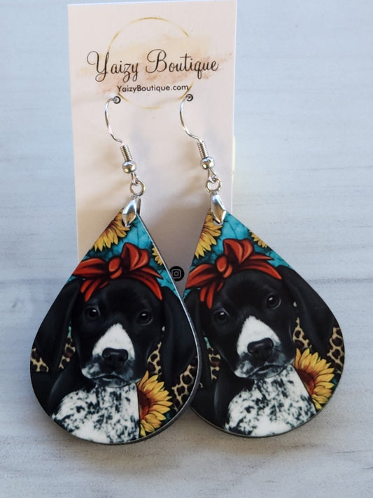 German Shorthaired Earrings - Yaizy Boutique