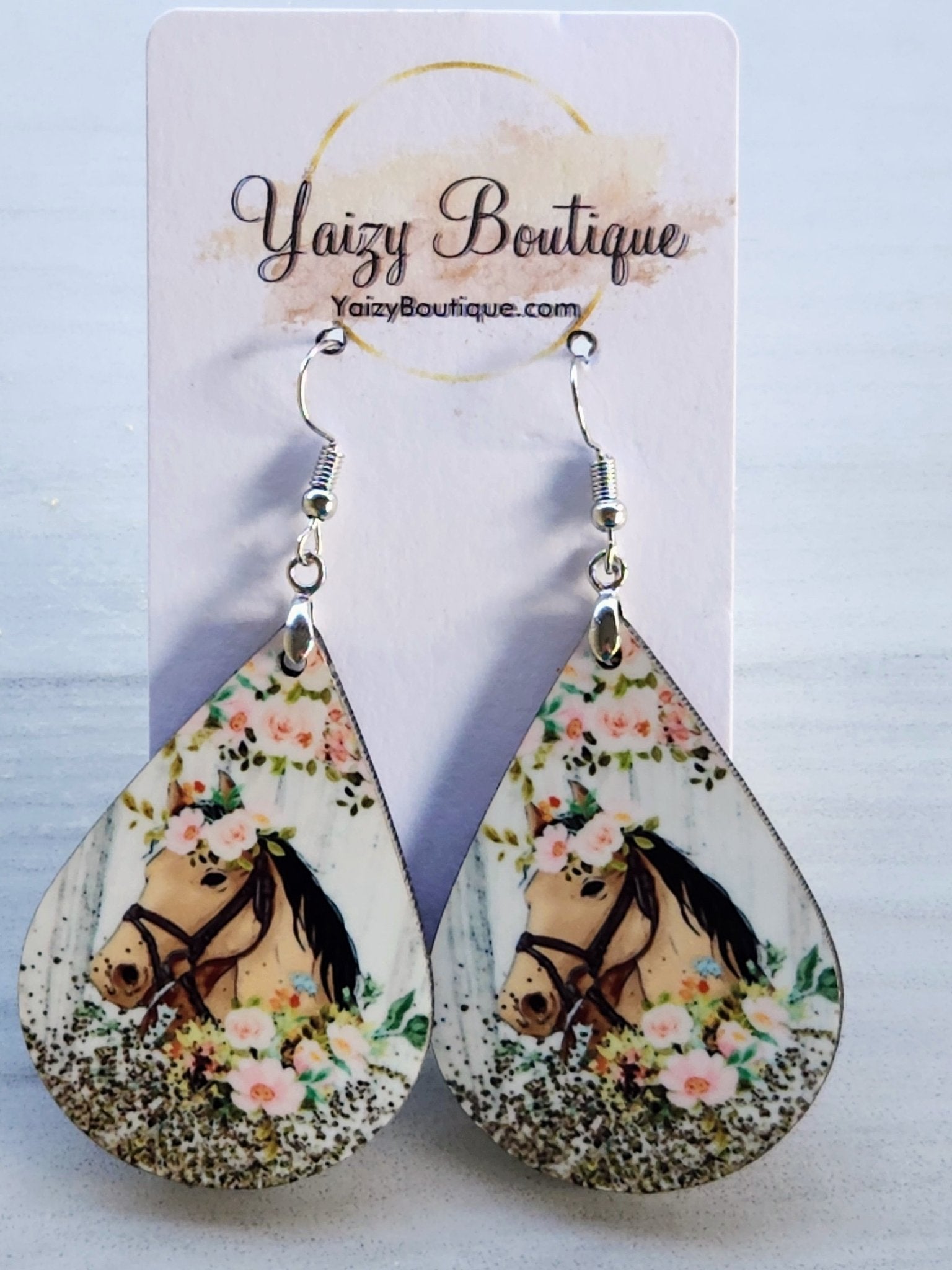 Horse Handmade Earrings - Yaizy Boutique