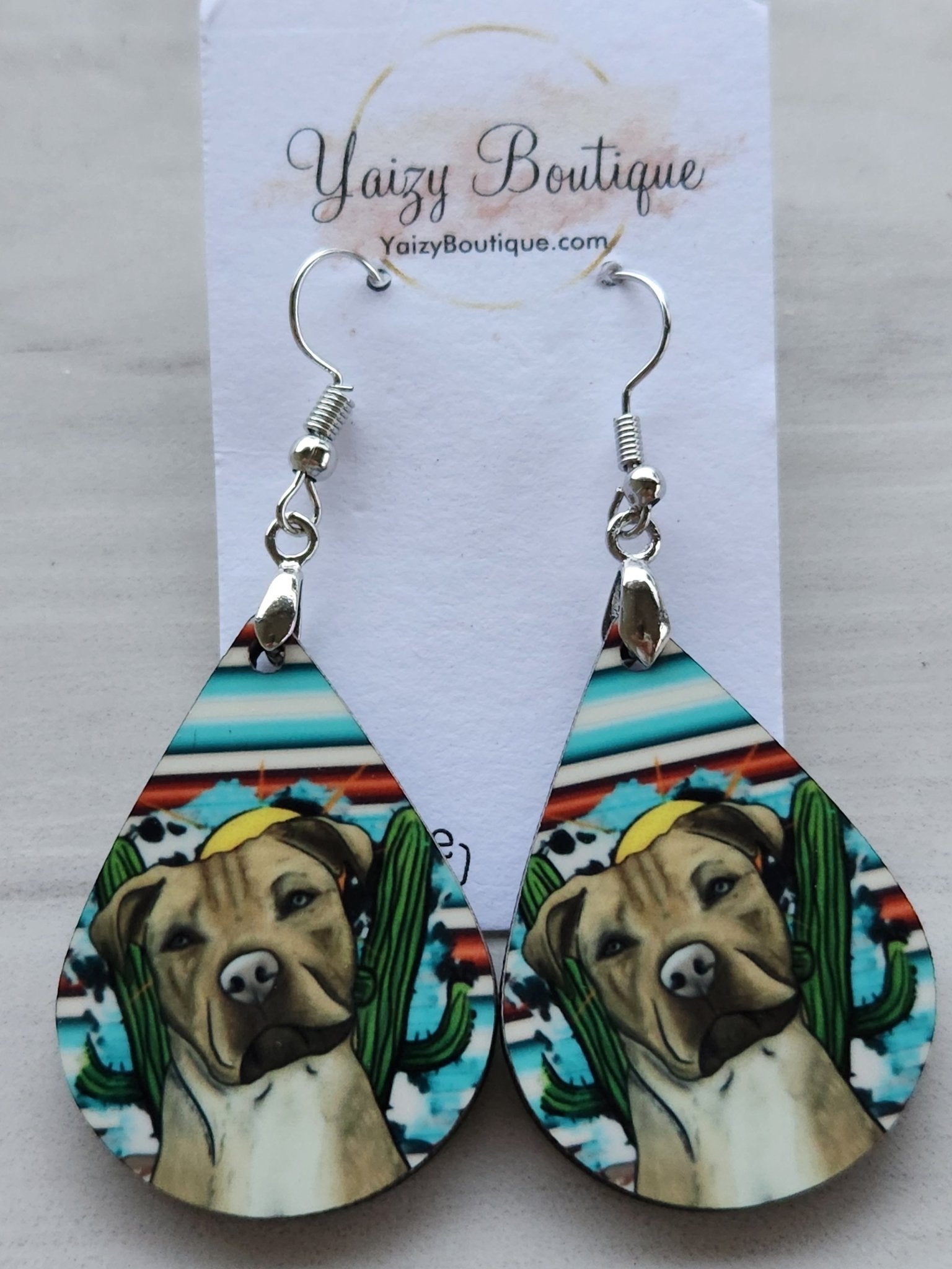 Pitbull Earrings - Yaizy Boutique