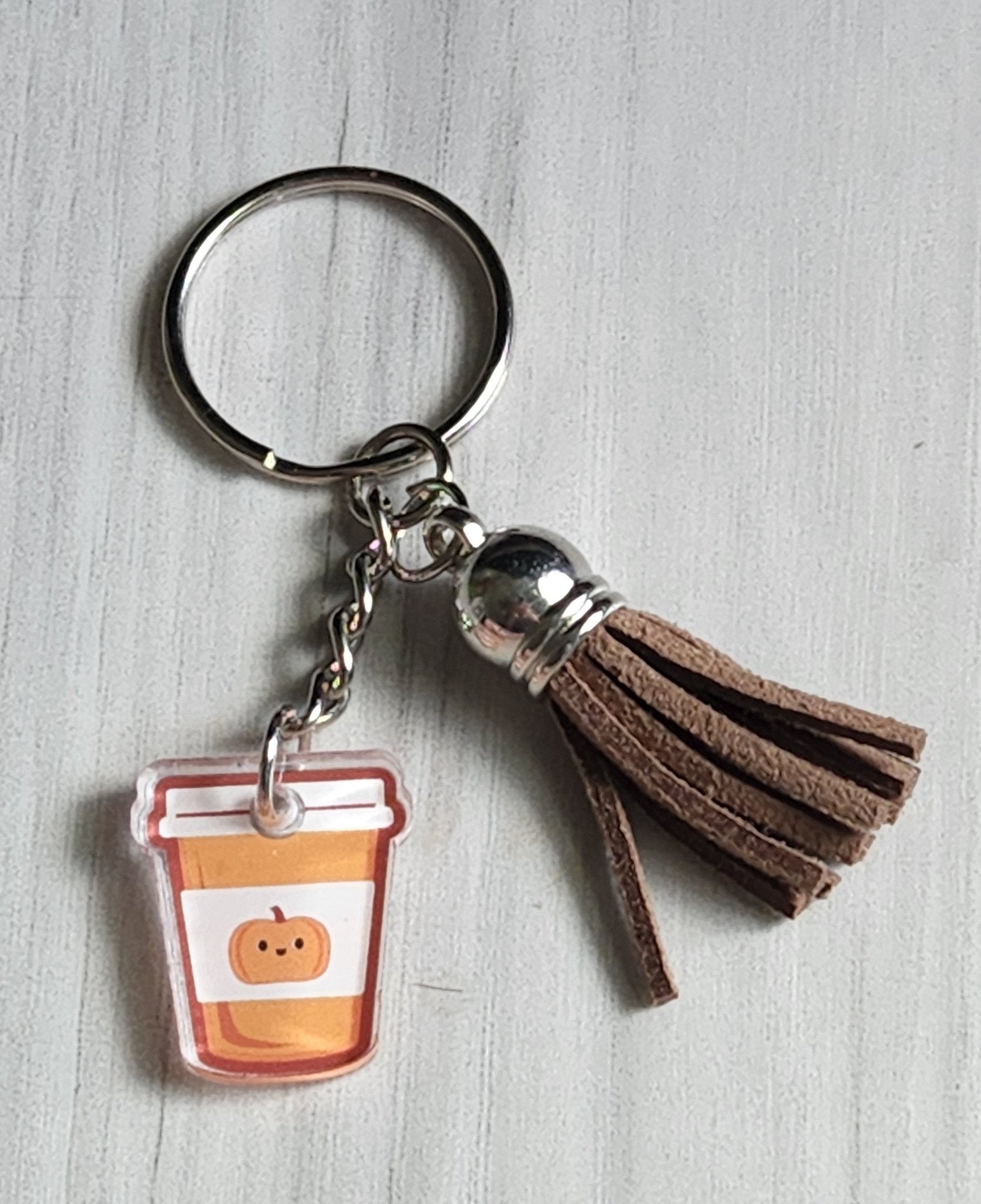 Pumkin drink keychain - Yaizy Boutique