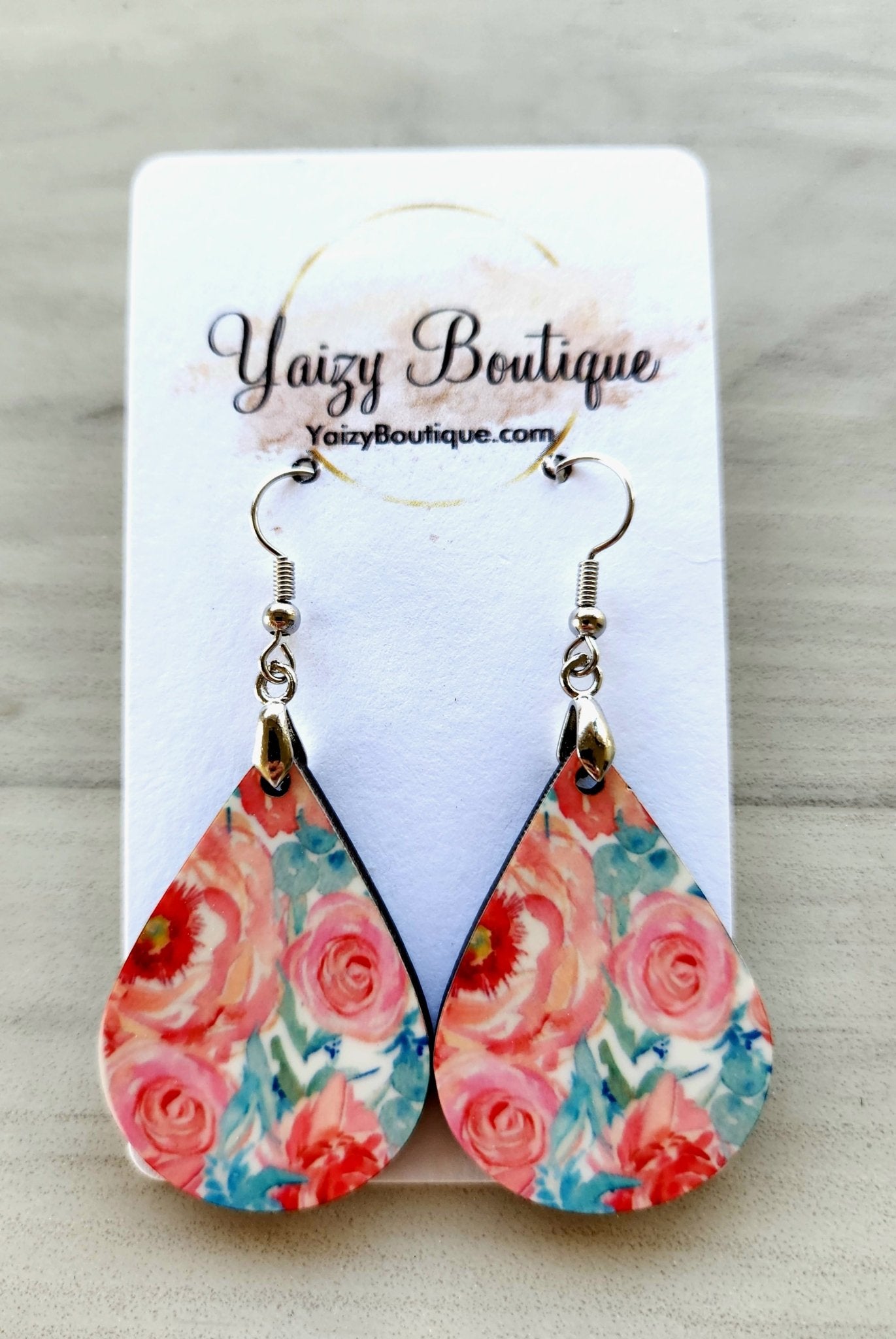 World of Roses Earrings - Yaizy Boutique